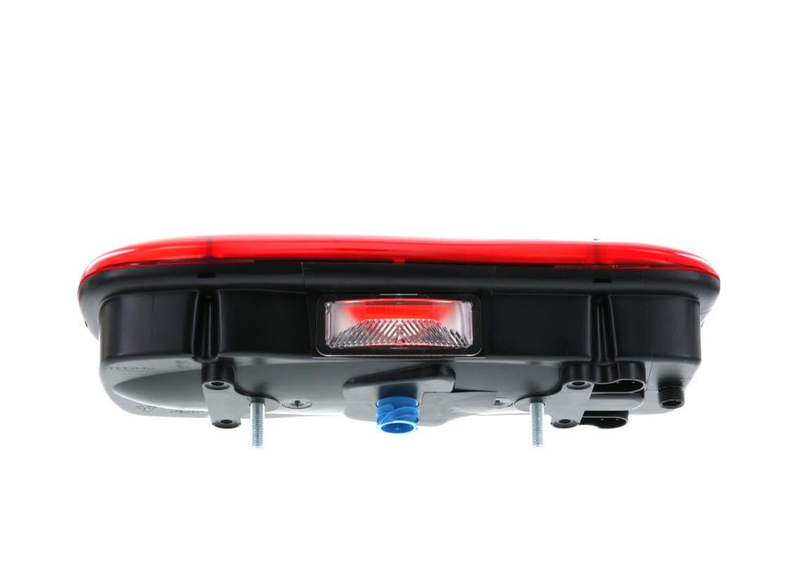 Rear lamp Left, License plate, AMP 1.5 rear conn